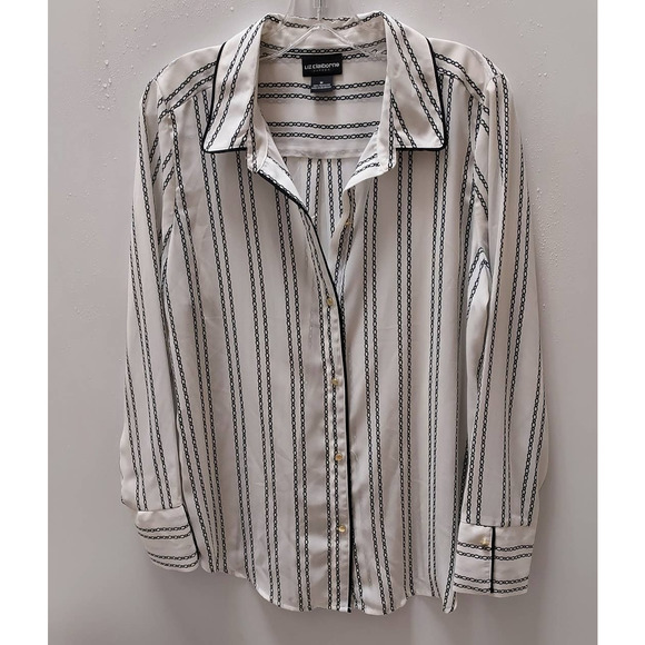 Liz Claiborne Medium Button Down Career Shirt - Picture 1 of 6